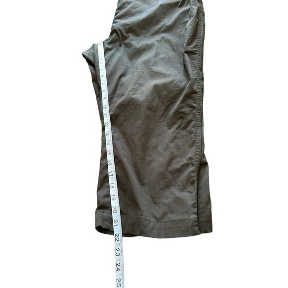 Talbots‎ Woman Plus Heritage Black Basic Classic Casual Cropped Pants Size 18W - Picture 12 of 13